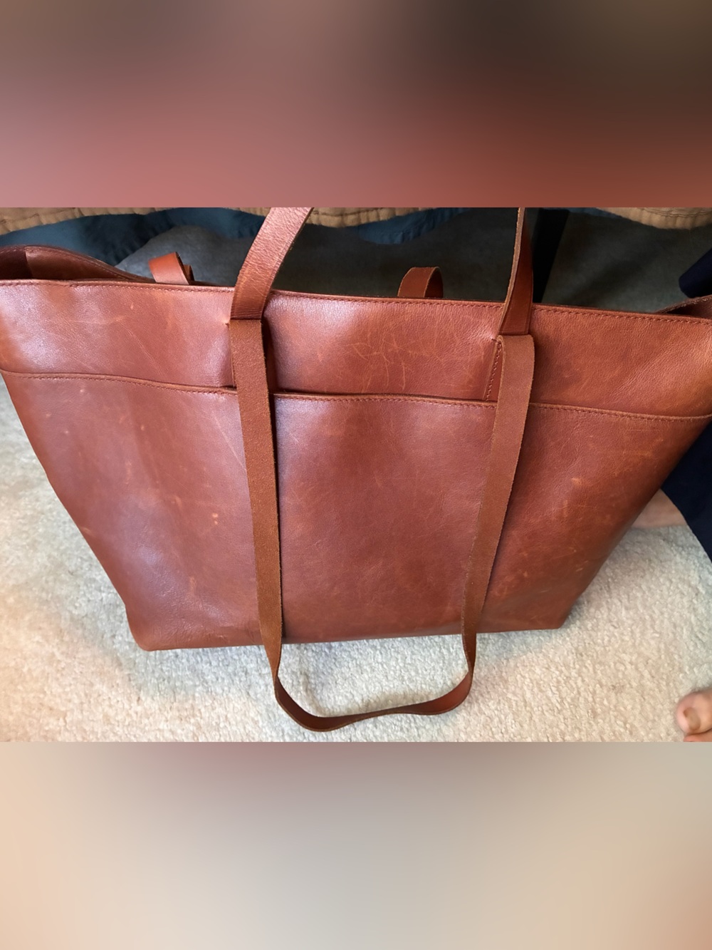 Madewell East/West tote